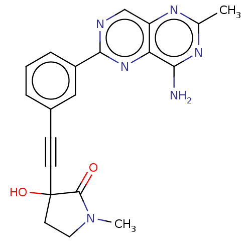 Chemical structure of BindingDB Monomer ID 681455