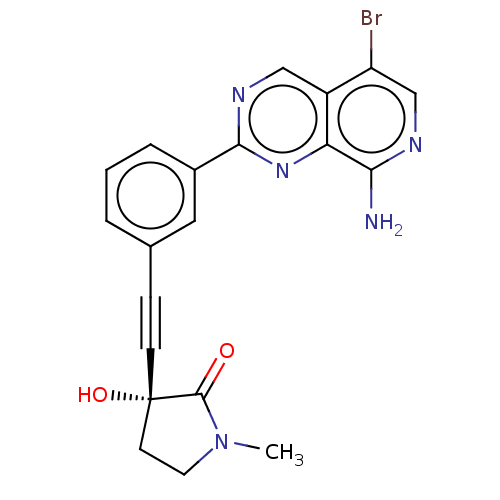 Chemical structure of BindingDB Monomer ID 681535