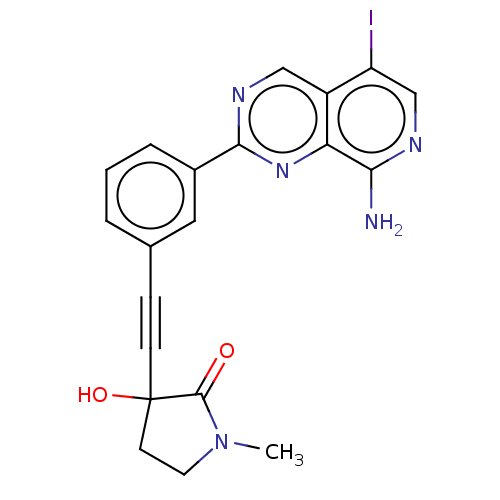 Chemical structure of BindingDB Monomer ID 681543