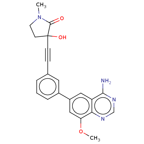 Chemical structure of BindingDB Monomer ID 681555