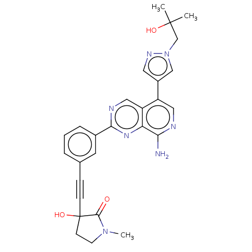 Chemical structure of BindingDB Monomer ID 681564