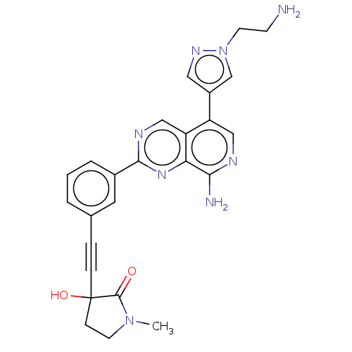 Chemical structure of BindingDB Monomer ID 681575