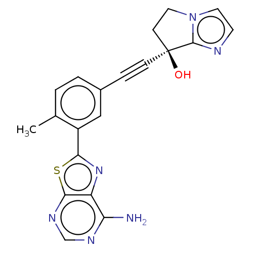 Chemical structure of BindingDB Monomer ID 681624