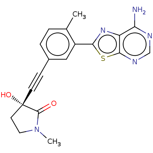 Chemical structure of BindingDB Monomer ID 681657
