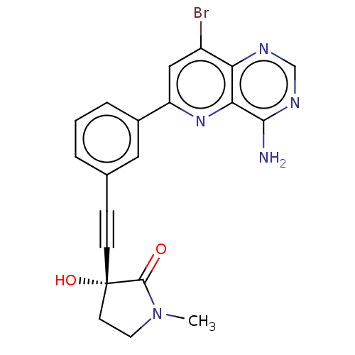 Chemical structure of BindingDB Monomer ID 681694