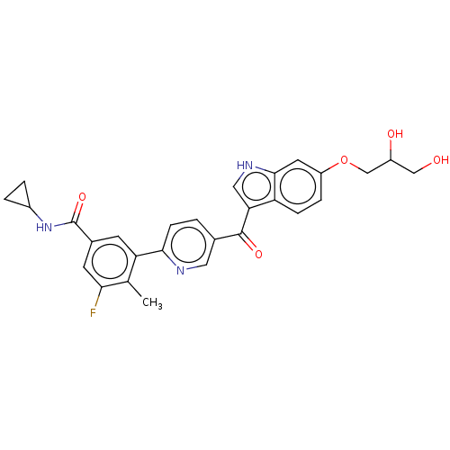Chemical structure of BindingDB Monomer ID 682025