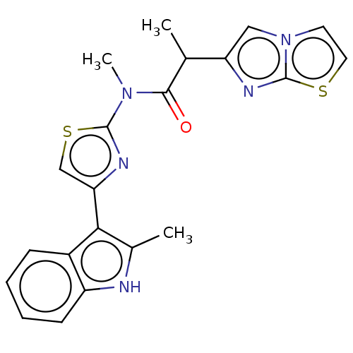 Chemical structure of BindingDB Monomer ID 683029