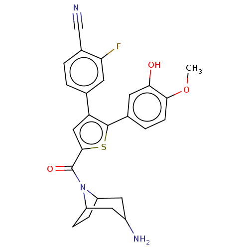 Chemical structure of BindingDB Monomer ID 683261