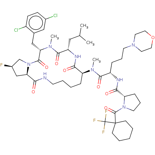 Chemical structure of BindingDB Monomer ID 683985