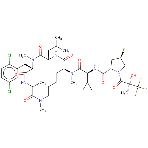 Chemical structure of BindingDB Monomer ID 683991