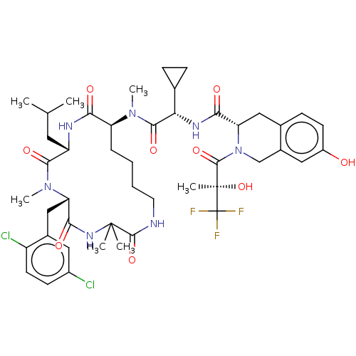 Chemical structure of BindingDB Monomer ID 684003
