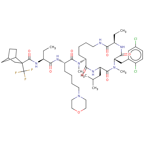 Chemical structure of BindingDB Monomer ID 684012