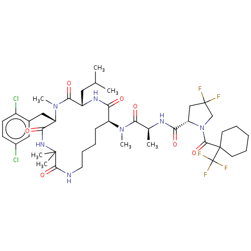 Chemical structure of BindingDB Monomer ID 684066