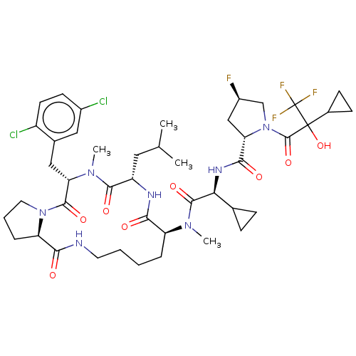 Chemical structure of BindingDB Monomer ID 684067