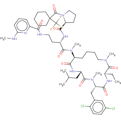 Chemical structure of BindingDB Monomer ID 684074