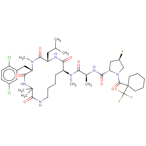 Chemical structure of BindingDB Monomer ID 684206
