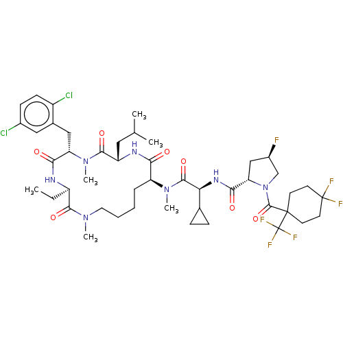 Chemical structure of BindingDB Monomer ID 684271