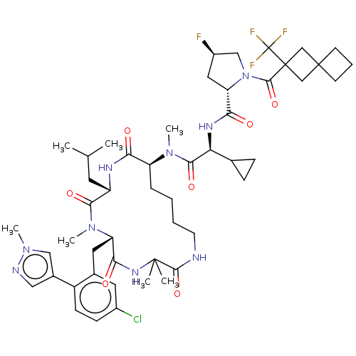 Chemical structure of BindingDB Monomer ID 684307