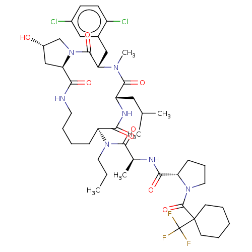Chemical structure of BindingDB Monomer ID 684313