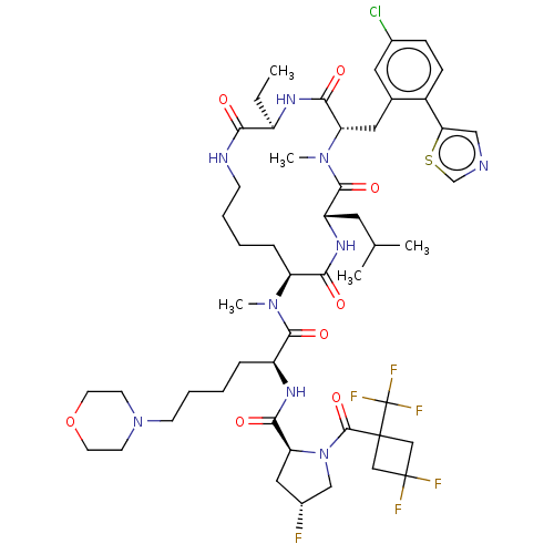 Chemical structure of BindingDB Monomer ID 684347