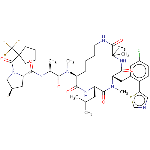 Chemical structure of BindingDB Monomer ID 684351