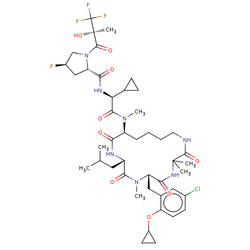 Chemical structure of BindingDB Monomer ID 684376