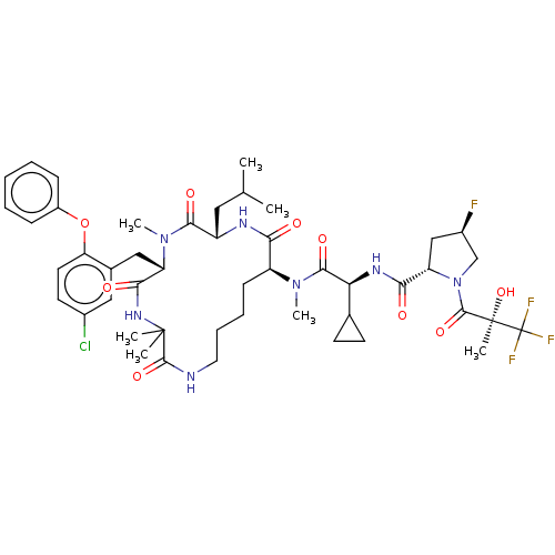 Chemical structure of BindingDB Monomer ID 684378