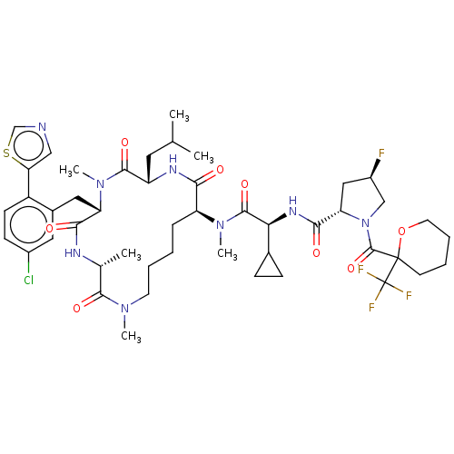 Chemical structure of BindingDB Monomer ID 684388