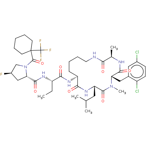 Chemical structure of BindingDB Monomer ID 684412