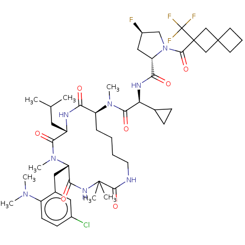 Chemical structure of BindingDB Monomer ID 684451