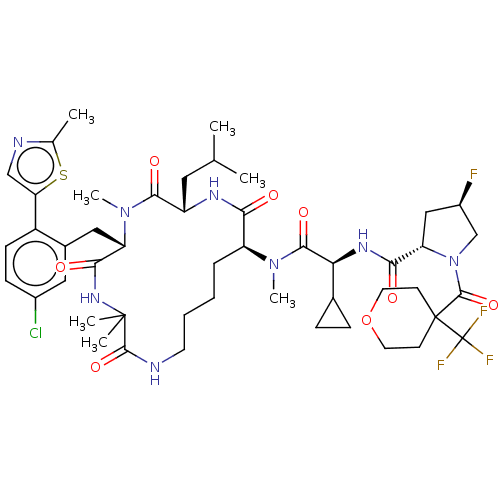 Chemical structure of BindingDB Monomer ID 684465