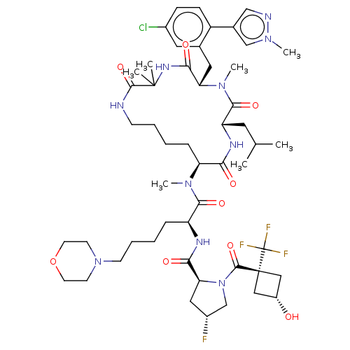 Chemical structure of BindingDB Monomer ID 684467