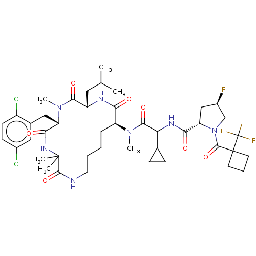 Chemical structure of BindingDB Monomer ID 684468