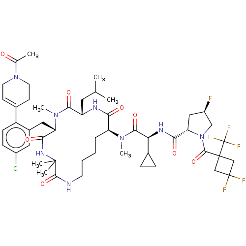 Chemical structure of BindingDB Monomer ID 684479