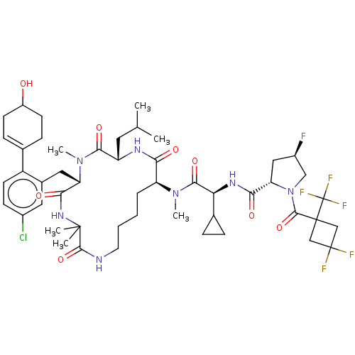 Chemical structure of BindingDB Monomer ID 684483