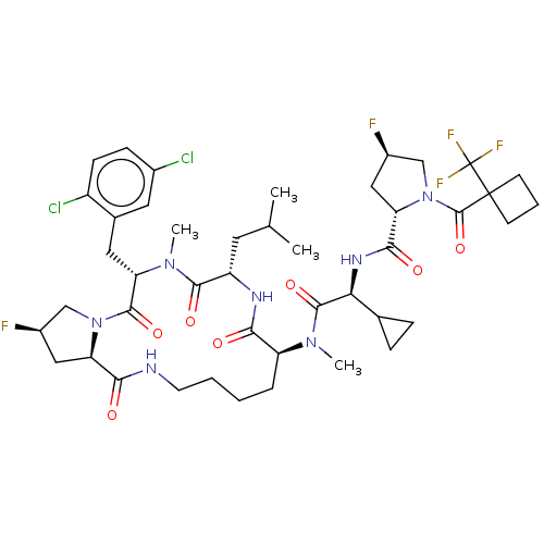 Chemical structure of BindingDB Monomer ID 684492