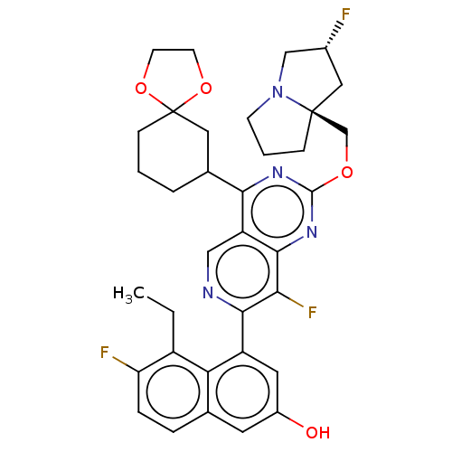 Chemical structure of BindingDB Monomer ID 685626