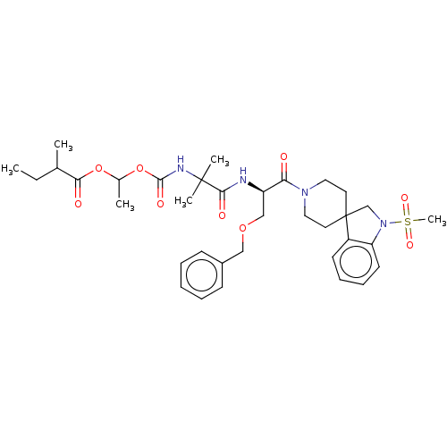 Chemical structure of BindingDB Monomer ID 688747