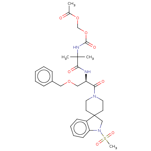 Chemical structure of BindingDB Monomer ID 688756