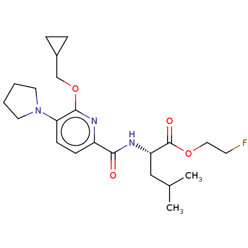 Chemical structure of BindingDB Monomer ID 693164