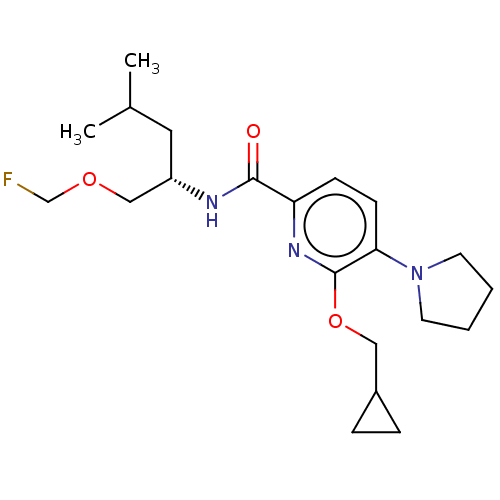 Chemical structure of BindingDB Monomer ID 693166