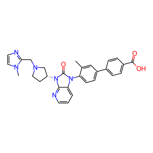 Chemical structure of BindingDB Monomer ID 694299