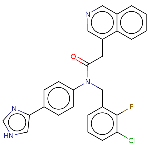 Chemical structure of BindingDB Monomer ID 694383