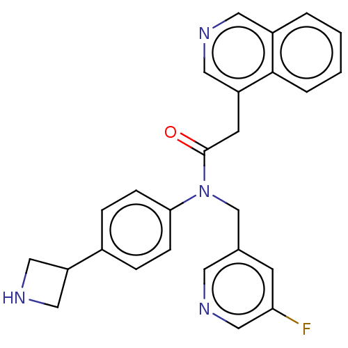 Chemical structure of BindingDB Monomer ID 694421