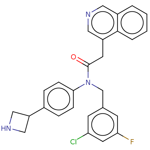 Chemical structure of BindingDB Monomer ID 694433