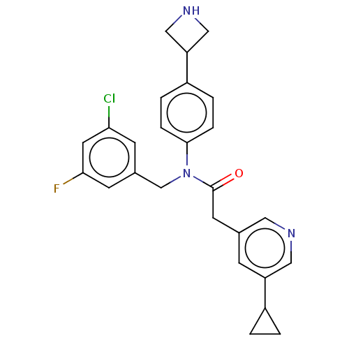 Chemical structure of BindingDB Monomer ID 694440