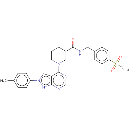 Chemical structure of BindingDB Monomer ID 694476