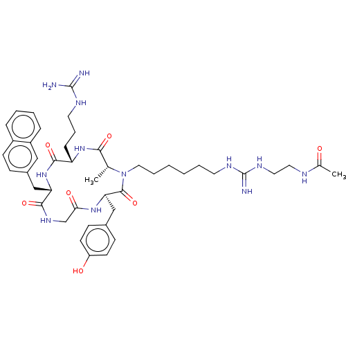 Chemical structure of BindingDB Monomer ID 694497