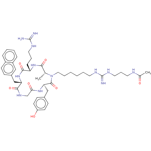 Chemical structure of BindingDB Monomer ID 694498