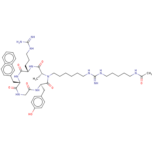 Chemical structure of BindingDB Monomer ID 694500
